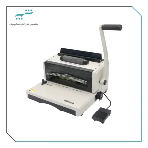 دستگاه صحافی فنر فلزی مورب Qtech 8702