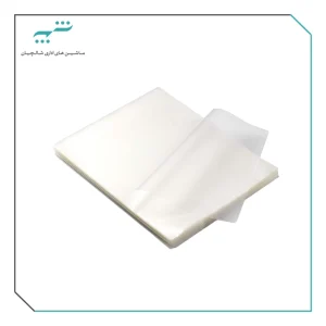 طلق پرس 12.5*9.5 براق 150 میکرون خارجی